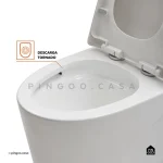 Vaso Sanitário Monobloco Painita pingoo.casa - Branco - Imagem 3
